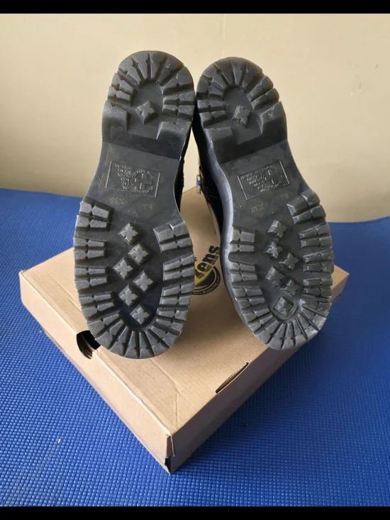 RARE Dr. Martens Black Leather Jadon Max Rebel Boots - Picture 5 of 9